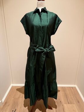 ANN MASHBURN Sophia Silk Maxi Dress